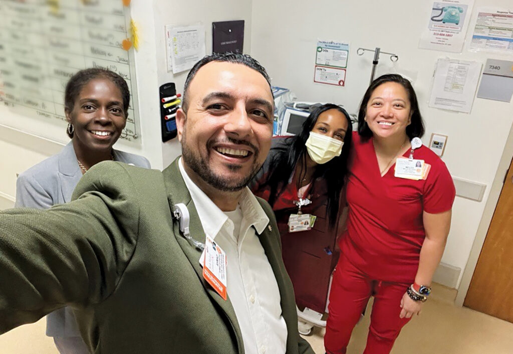 Group of nurses